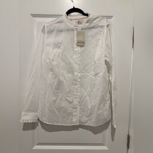 White Button-Up Shirt